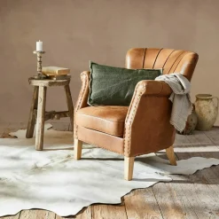 LOBERON Runde Teppiche|Teppiche-Kuhfellteppich Edward