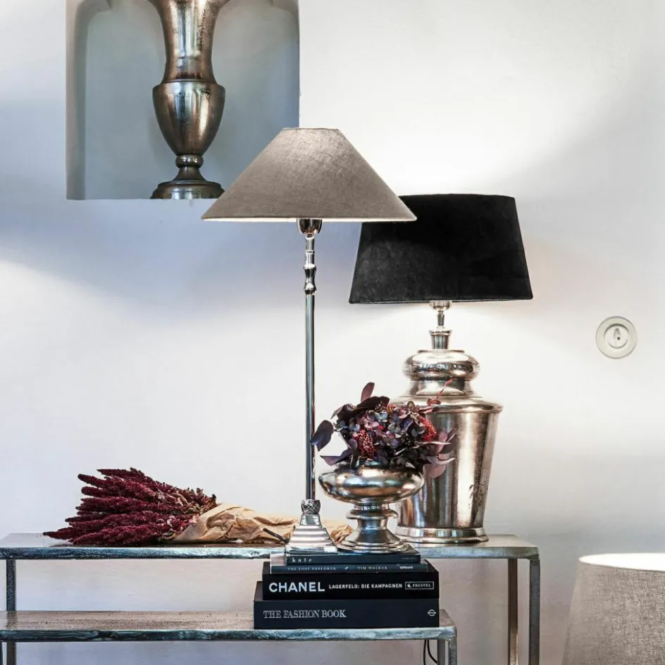 Lampenschirme|Lampenschirme^LOBERON Lampenschirm Emmera taupe