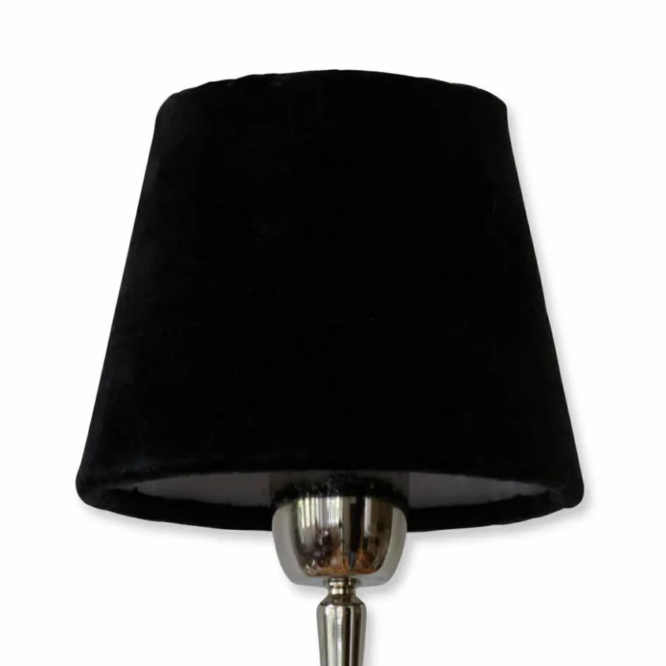 Lampenschirme|Lampenschirme^LOBERON Lampenschirm Mitters samtschwarz