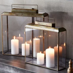 Laternen|Kerzenhalter^LOBERON Laterne 2er Set Estrelle