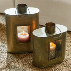 Laternen|Kerzenhalter^LOBERON Laterne 2er Set Gemaingoutte