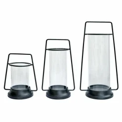 Laternen|Kerzenhalter^LOBERON Laterne 3er Set Mirandel