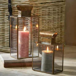 Laternen|Kerzenhalter^LOBERON Laterne 2er Set Pluton