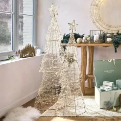 Lichtobjekte|Beleuchtete Weihnachtsdeko^LOBERON LED-Baum 2er Set Chantorin