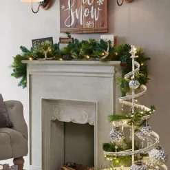 Lichtobjekte|Beleuchtete Weihnachtsdeko^LOBERON LED-Girlande Derval