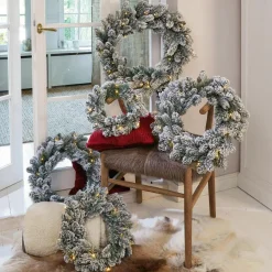 Kränze|Adventskranz^LOBERON LED-Kranz  5er Set Ellaria