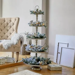 Kränze|Adventskranz^LOBERON LED-Kranz  5er Set Ellaria