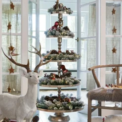 Kränze|Adventskranz^LOBERON LED-Kranz  5er Set Ellaria