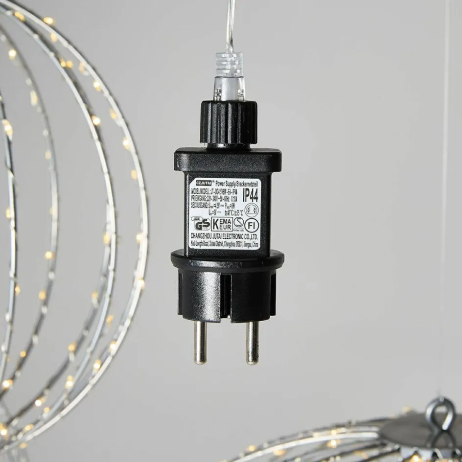 Gartendekoration|Lichtobjekte^LOBERON LED-Kugel 3er Set Brilliante silber