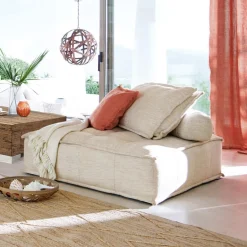 Sofas|Sofas^LOBERON Loungesofa Tesshill leinen