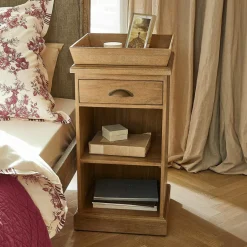 Nachttische|Nachttische^LOBERON Nachttisch Montarie braun