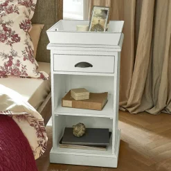 Nachttische|Nachttische^LOBERON Nachttisch Montarie weiß