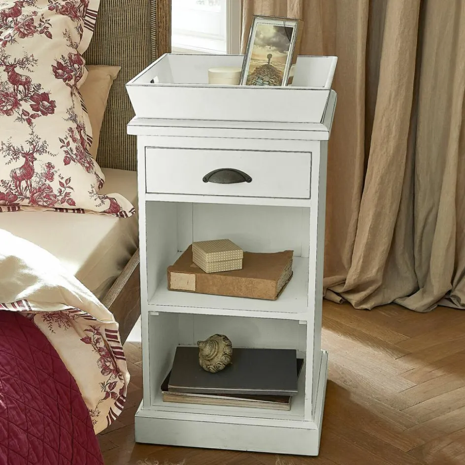 Nachttische|Nachttische^LOBERON Nachttisch Montarie weiß