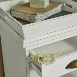 Nachttische|Nachttische^LOBERON Nachttisch Montarie weiß