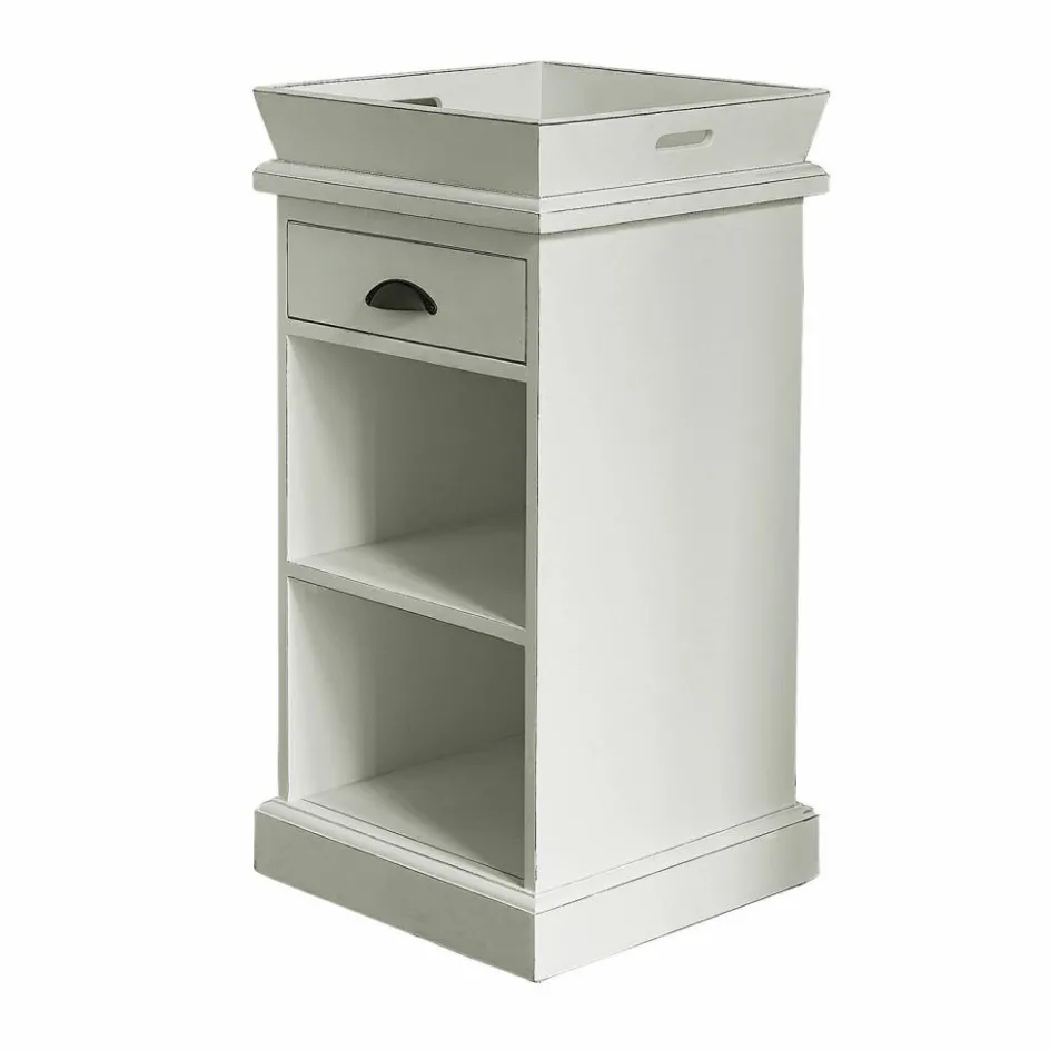 Nachttische|Nachttische^LOBERON Nachttisch Montarie weiß