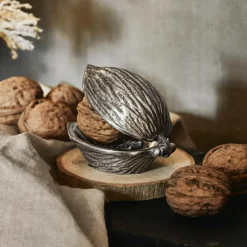 Figuren|Dekoration^LOBERON Nussknacker Swansea antiksilber