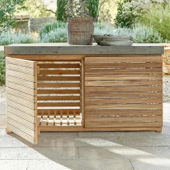 Küchenblöcke^LOBERON Outdoor-Küchenschrank FSC®-100% Venzone