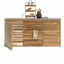 Küchenblöcke^LOBERON Outdoor-Küchenzeile FSC®-100% Venzone
