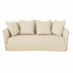 Sitzmöbel^LOBERON Outdoor-Sofa Ermesinde beige