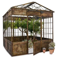 Gartenhäuser & Pavillons^LOBERON Pavillon Essone antikbraun