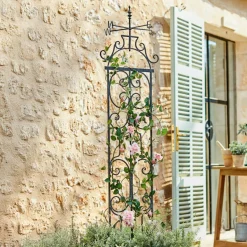 Rankhilfen^LOBERON Rankgitter Cyrille antikschwarz