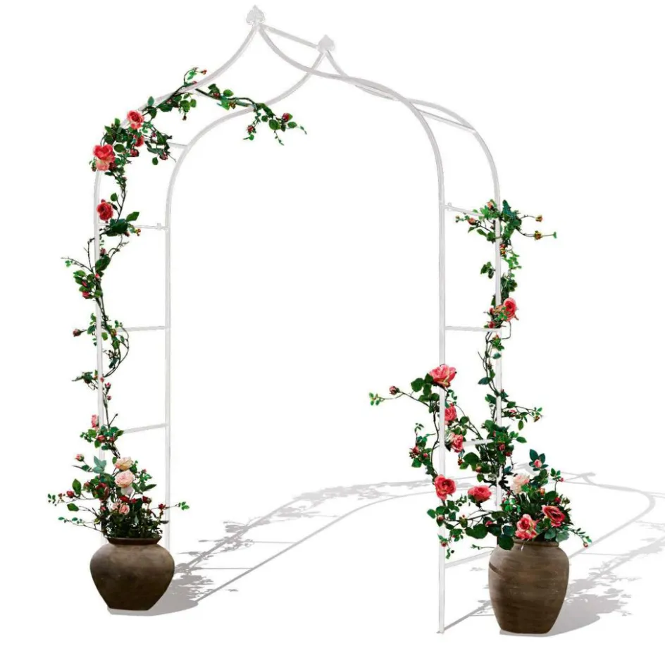 Rankhilfen^LOBERON Rosenbogen Dimarus antikweiß