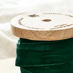 Geschenkverpackungen|Accessoires^LOBERON Samtband Andaris dunkelgrün