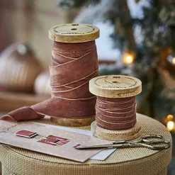 Geschenkverpackungen|Accessoires^LOBERON Samtband 2er Set Liandis rosa