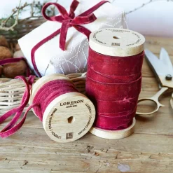 Geschenkverpackungen|Accessoires^LOBERON Samtband 2er Set Liandis rot
