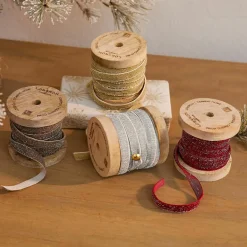 Dekoobjekte|Dekoration^LOBERON Samtband 4er Set Verlanne