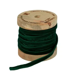 Geschenkverpackungen|Accessoires^LOBERON Samtband Olessa dunkelgrün