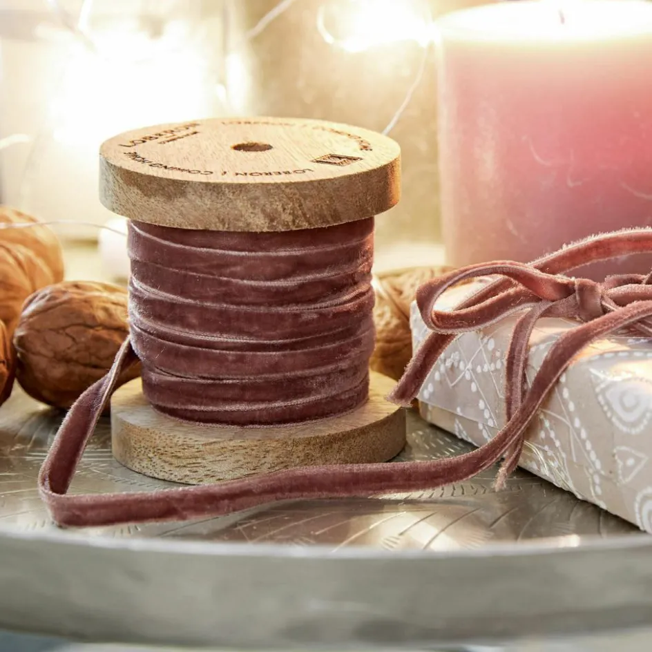 Geschenkverpackungen|Accessoires^LOBERON Samtband Olessa rosa