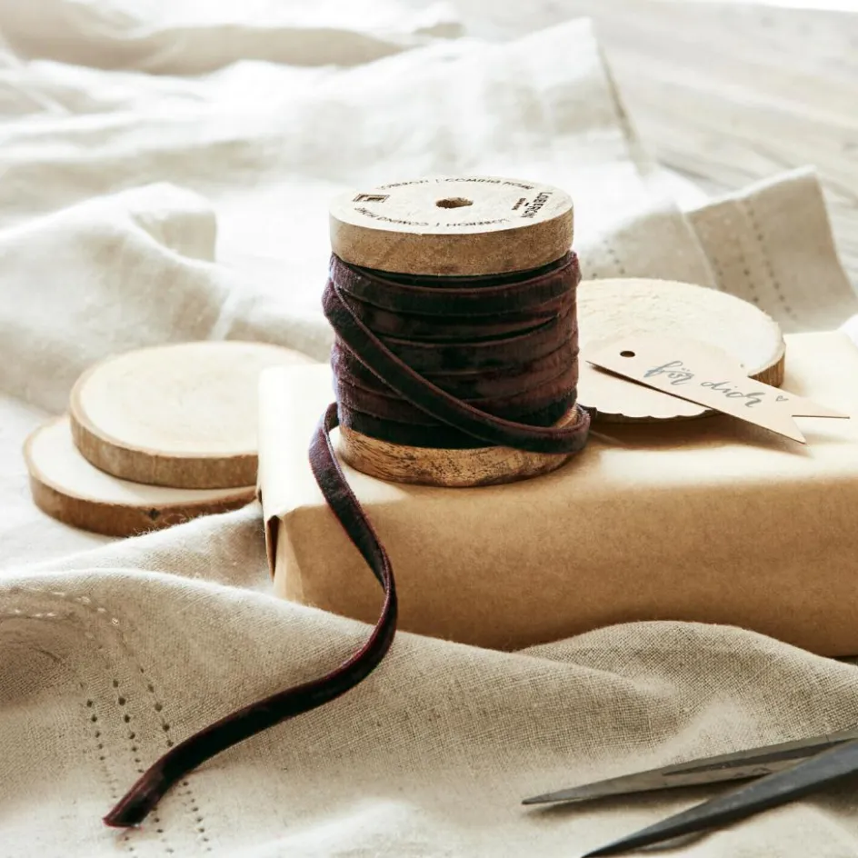 Geschenkverpackungen|Accessoires^LOBERON Samtband Olessa braun