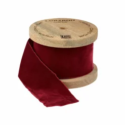 Geschenkverpackungen|Accessoires^LOBERON Samtband Phaedra rot
