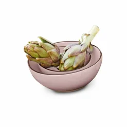 Geschirr|Geschirr^LOBERON Schüssel 2er Set Biarré rosa