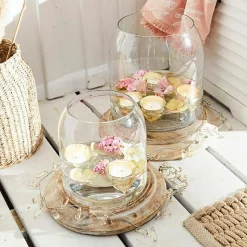 Windlichter|Kerzenhalter^LOBERON Schwimmwindlichter 6er Set Adelia