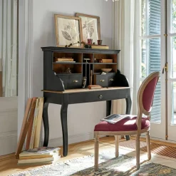 Schreibtische & Sekretäre|Schreibtische & Sekretäre^LOBERON Sekretär Orival schwarz