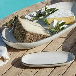 Geschirr|Geschirr^LOBERON Servierplatte 3er Set Biarré grau