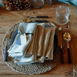 LOBERON Tischwäsche|Tischwäsche-Serviette 6er Set Fibi