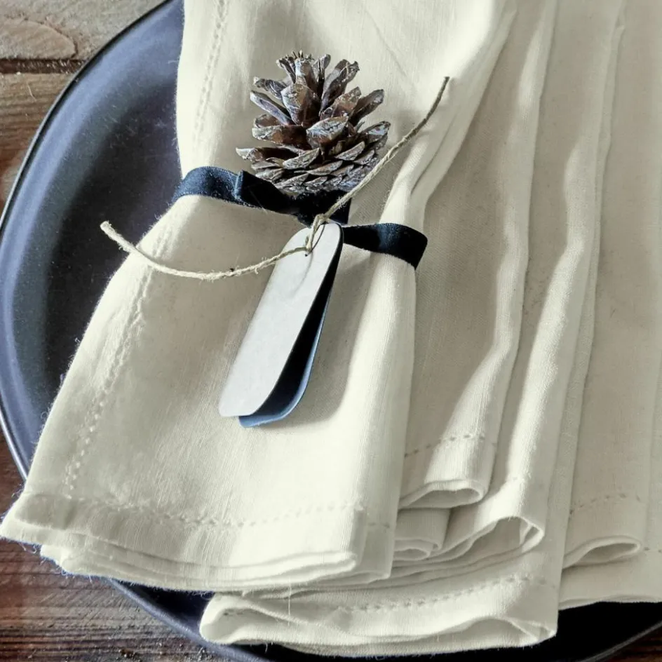 LOBERON Tischwäsche|Tischwäsche-Serviette 6er Set Fibi