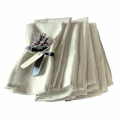 LOBERON Tischwäsche|Tischwäsche-Serviette 6er Set Fibi