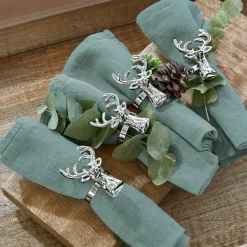 LOBERON Tischwäsche|Tischwäsche-Serviette 4er Set Ghis