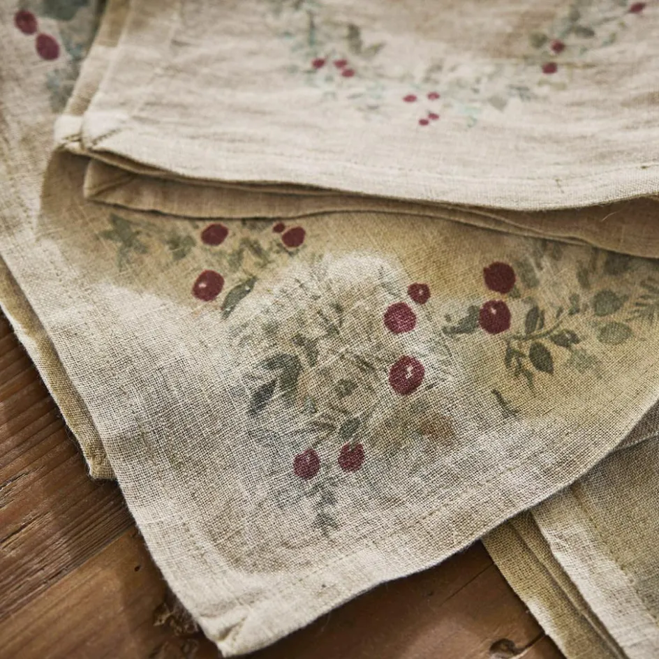 LOBERON Tischwäsche|Tischwäsche-Serviette 4er Set Lenius