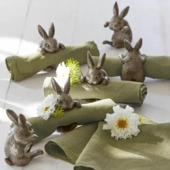 Küchenutensilien|Tischaccessoires^LOBERON Serviettenring 6er Set Aurelie