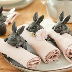 Küchenutensilien|Tischaccessoires^LOBERON Serviettenring 6er Set Aurelie