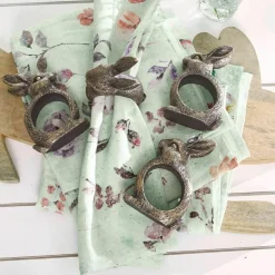 Küchenutensilien|Tischaccessoires^LOBERON Serviettenring 4er Set Bresanto