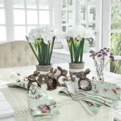 Küchenutensilien|Tischaccessoires^LOBERON Serviettenring 4er Set Bresanto