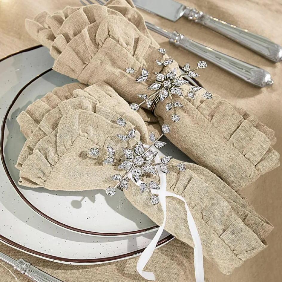 Weihnachtstischdeko^LOBERON Serviettenring 2er Set Sophie