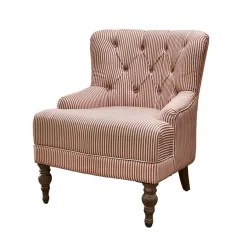 Sessel|Sessel^LOBERON Sessel Amuran rostrot/weiß