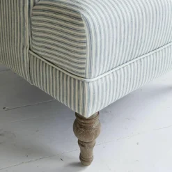 Sessel|Sessel^LOBERON Sessel Amuran blau/weiß